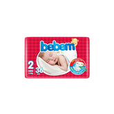 Bebem Baby Diaper Size 2 (Mini), 36 Ct - Well Pakistan